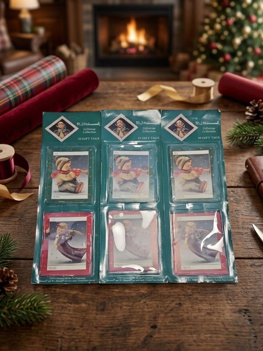Vintage 1993 NIP M.I. Hummel Gift Tags Set